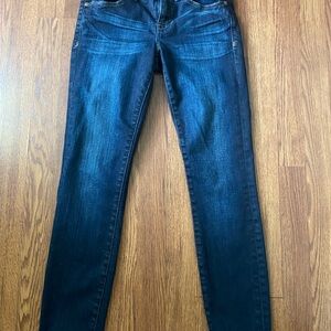 Madewell Women’s Blue Skinny Skinny Jeans Classic Fit 26x28 dark wash
